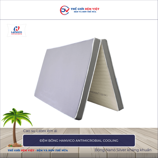 Đệm bông ANTIMICROBIAL COOLING 1